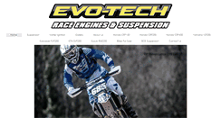 Desktop Screenshot of evotech-uk.com